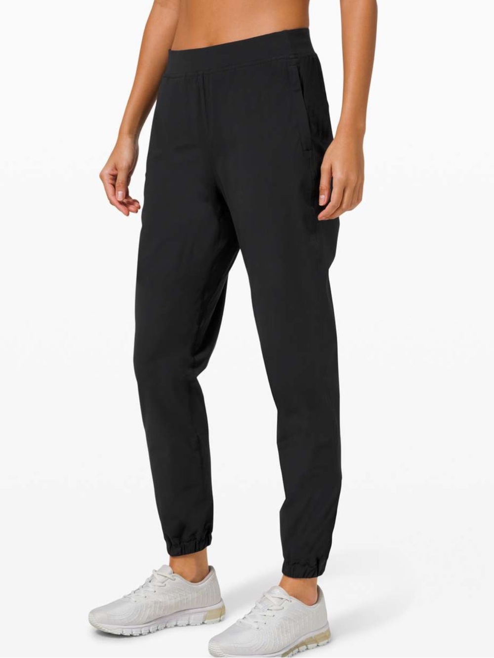 Lululemon Adapted State Jogger Black Women's Size 4 High Rise W5CVMS
